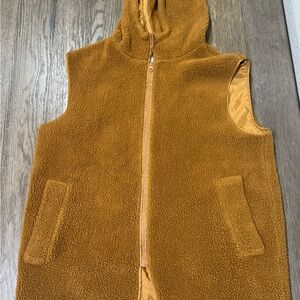 ASOS Brown Fleece Vest